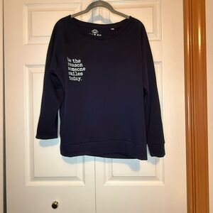 Om & Ah London Sustainable PETA-Approved Vegan Sweatshirt - S